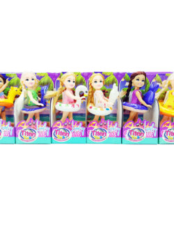 Set de Muñecas x 18 - Vacaciones de Verano 6 Motivos