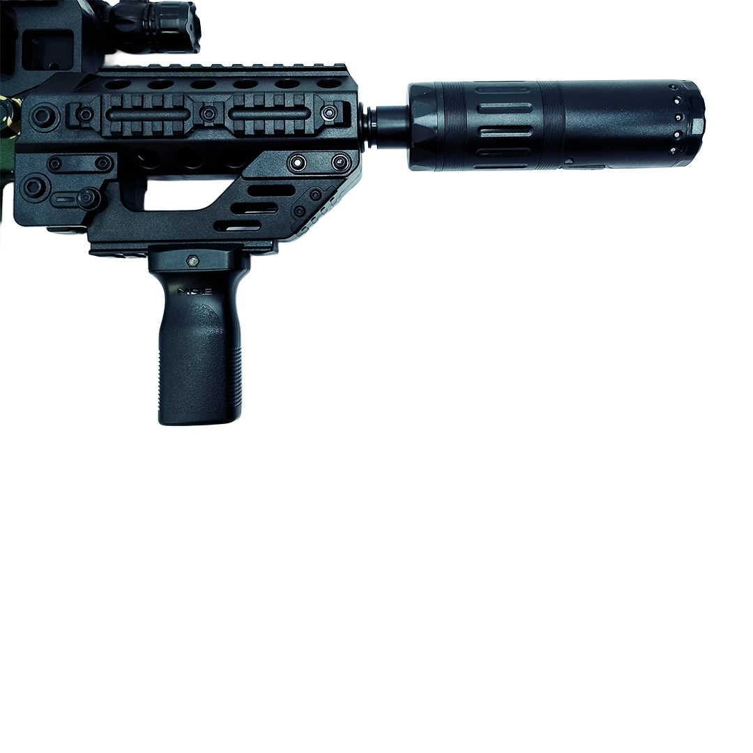 Submachine Gun P90 Camuflado Verde – Pistola eléctrica con balines de gel