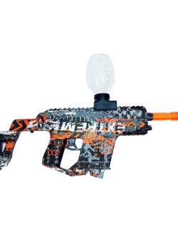 Super Sharpshooter – Pistola Eléctrica Gris con Balines de Gel