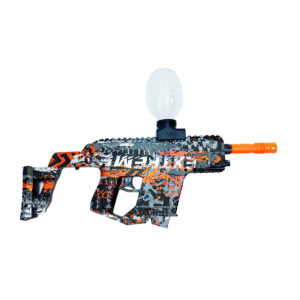 Super Sharpshooter – Pistola Eléctrica Gris con Balines de Gel