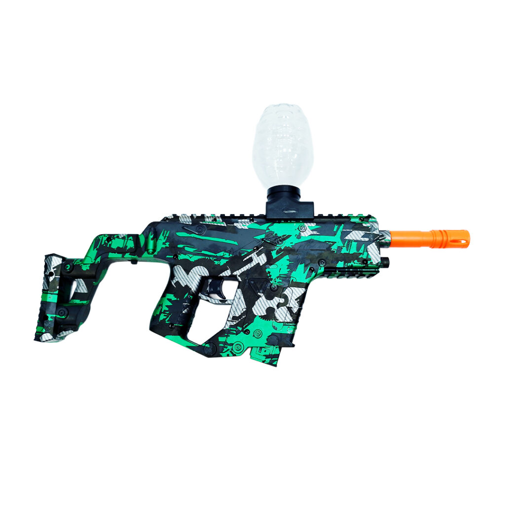 Super Sharpshooter – Pistola Eléctrica Green con Balines de Gel