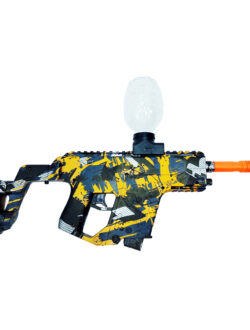 Super Sharpshooter – Pistola Eléctrica Amarilla con Balines de Gel